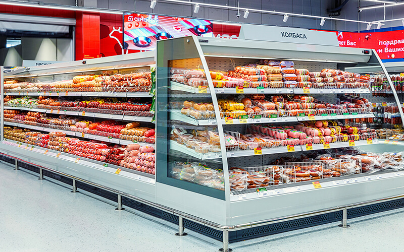 Оснащение супермаркетов и магазинов